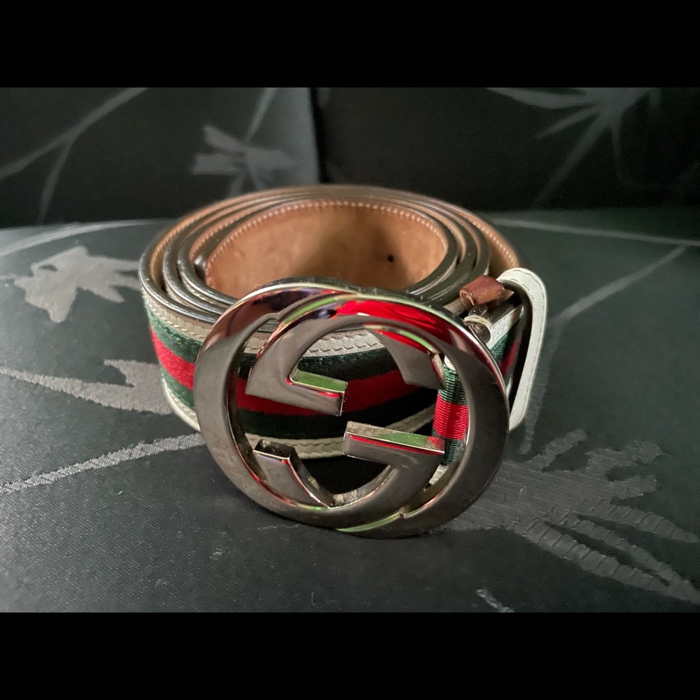 Worn men’s Gucci belt
